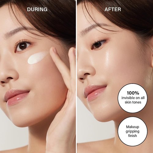 Melixir Airfit Invisible™ Sunscreen SPF 50 - Broad Spectrum Korean Rice Formula for Sensitive Skin | Moisturizing, No White Cast, Waterproof (1.7fl.oz./50ml)
