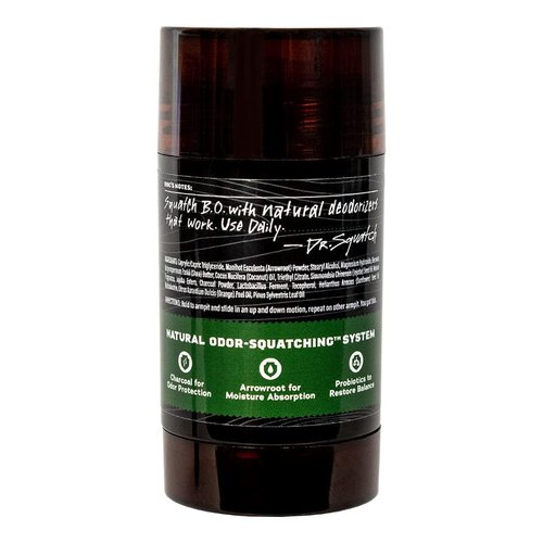 Dr. Squatch Natural Deodorant for Men – Odor-Squatching Men's Deodorant Aluminum Free - Pine Tar 2.65 oz (2 Pack)