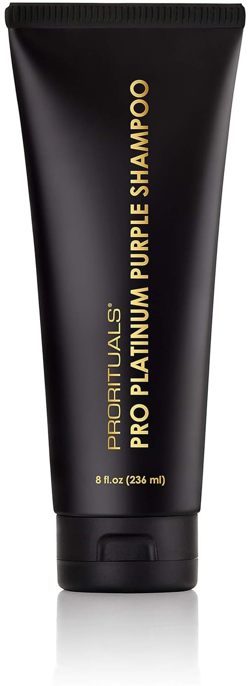 Prorituals Pro Platinum Purple Shampoo - Sulfate-Free Toning for Blonde, Silver & Grey Hair | 8 fl oz
