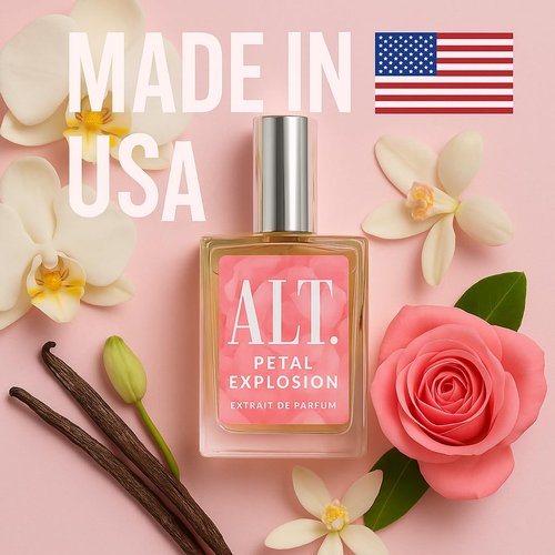 ALT. FRAGRANCES Petal Explosion - Luxury Floral Extrait de Parfum for Women, Long-Lasting 60ml