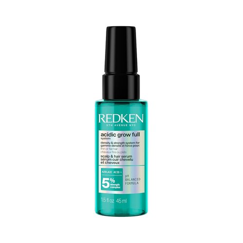 Redken Acidic Grow Full System Scalp & Hair Serum - Lightweight Leave-In Treatment for Healthy Scalp & Thicker Hair
