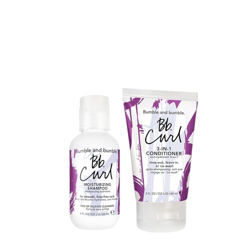Bumble and bumble. Curl Moisturizing Shampoo & 3-in-1 Conditioner Set - Frizz Control & Color Safe | For Coily, Curly, Wavy Hair | Enriched with Coconut, Avocado & Jojoba Oil