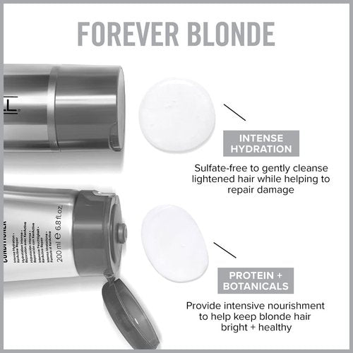 Paul Mitchell Forever Blonde Conditioner - Deeply Hydrates & Repairs Bleached Hair | Ideal for Lightened Tresses