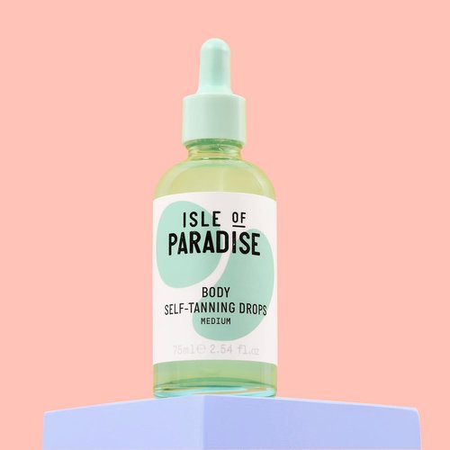 Isle of Paradise Self-Tanning Drops - Firming Formula for a Radiant Glow | 1.01 Fl Oz