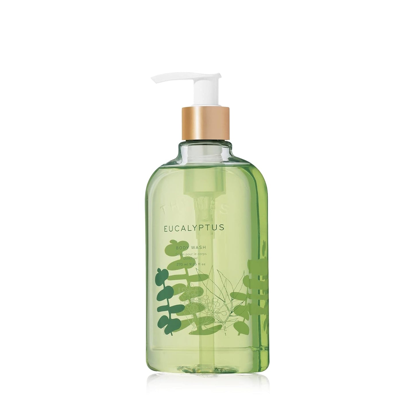 Thymes Moisturizing Body Wash - Nourishing Liquid Soap with Eucalyptus & Citrus Notes | 9.25 fl oz