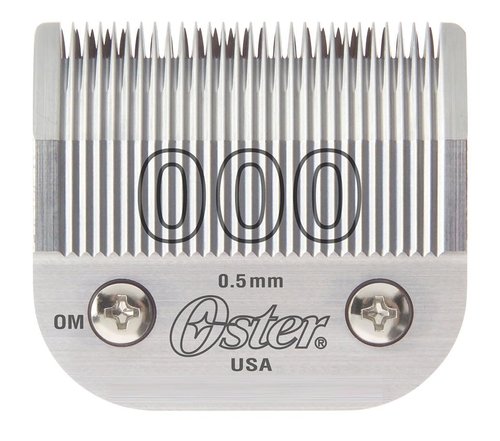 Oster Detachable Blade Size 0000 - Fits Classic 76, Octane, Model One & Model 10 Clippers | 0.25 mm Precision