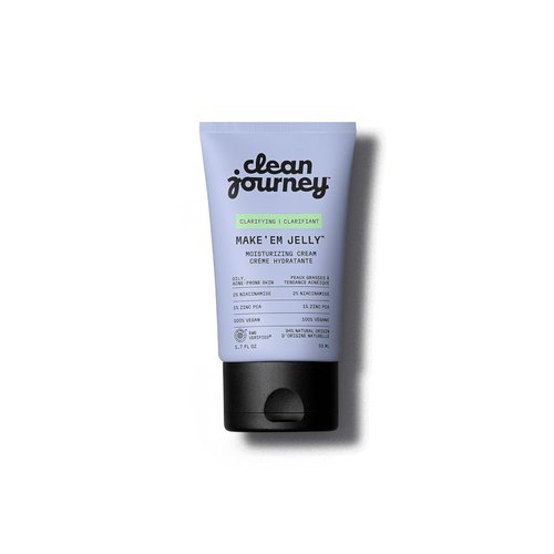 CleanJourney Blemish Face Moisturizer - Revitalizing Niacinamide & Zinc PCA Gel Cream, 1.7 Fl Oz
