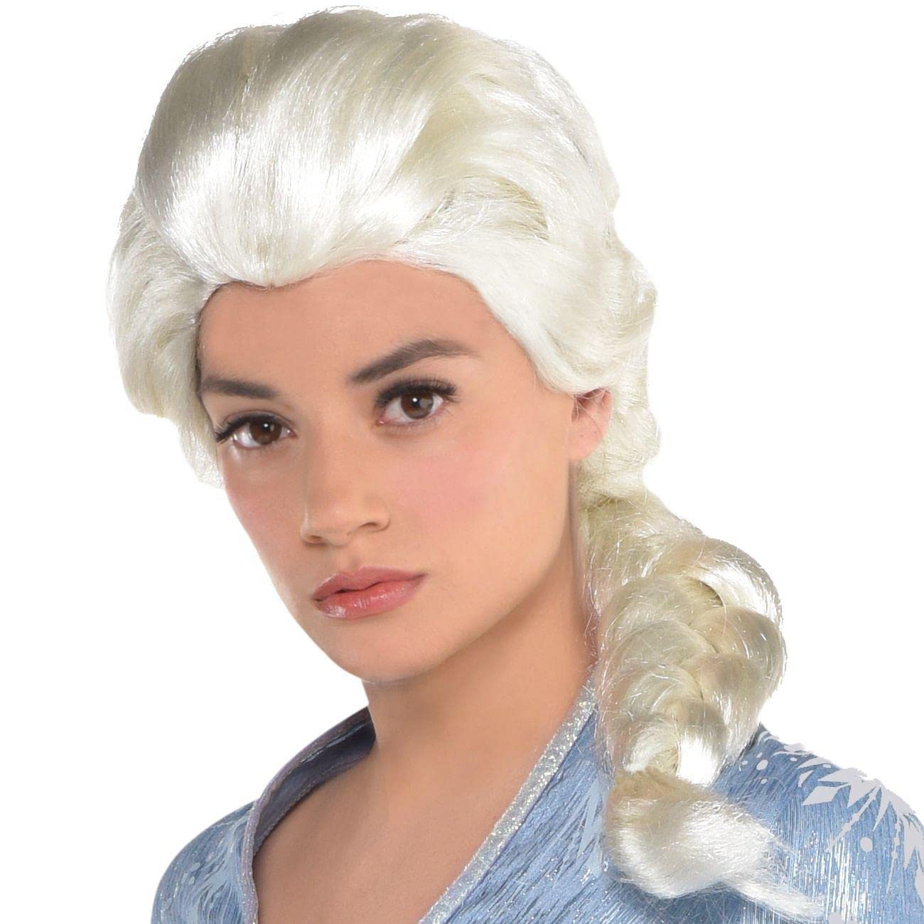 Party City Frozen 2 Elsa Wig Halloween Costume Accessory for Women and Girls, One Size