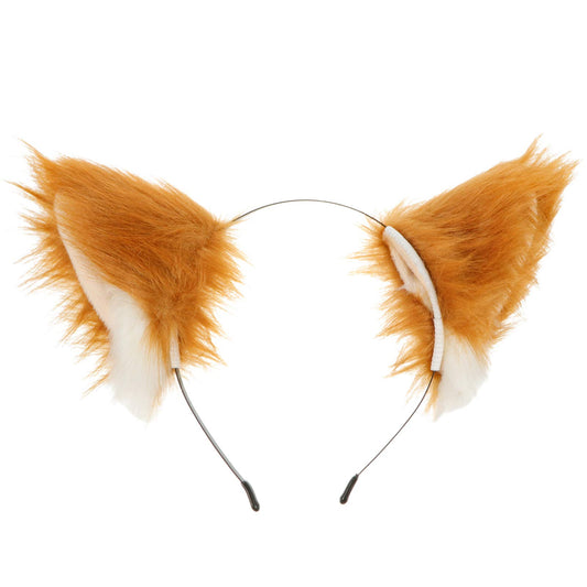 Cat Ears Plush Cat Ear Cosplay Headband Plush Furry Neko Ears Birthday Cosplay Party Headbands Hair Accessories for Women Girls Adult Furry Ears