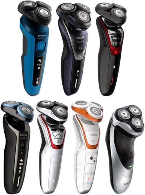 Philips SH50/50 Replacement Blades - Precision Cutting for Series 5000 Electric Shavers