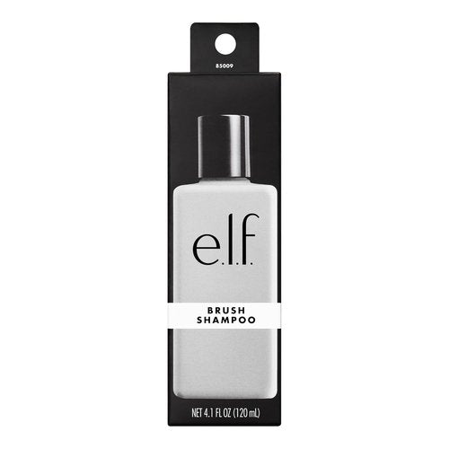 e.l.f. Makeup Brush Shampoo - Gentle Conditioner for Easy Oil & Dirt Removal | 4.1 Fl Oz, Vegan & Cruelty-Free