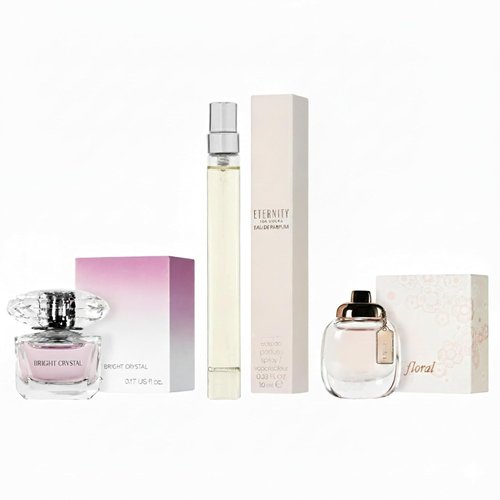 Regine Switzerland Mini Perfume Bundle - 3 Elegant Designer Fragrances for Women