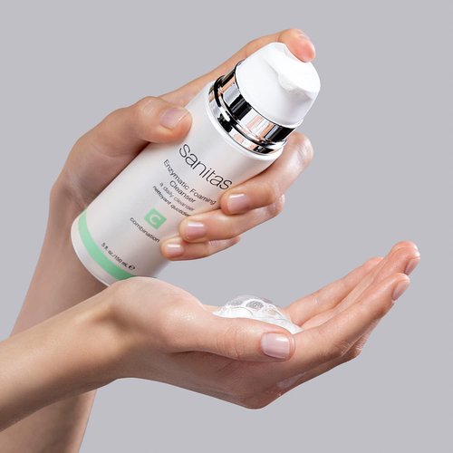 Sanitas Skincare Enzymatic Foaming Cleanser - Pore Refining with Fruit Enzymes | 5 Ounces