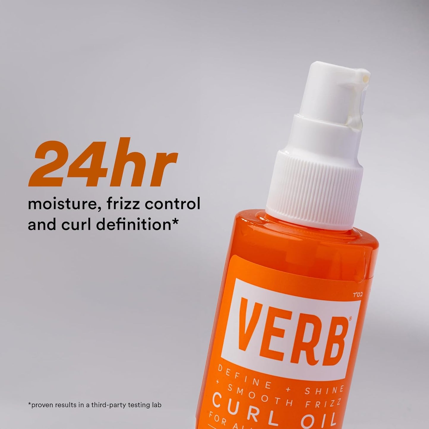 VERB Curl Oil - Define + Shine + Smooth Frizz - for All Curl Types -Silicone Free + No Parabens, Gluten or Harmful Sulfates