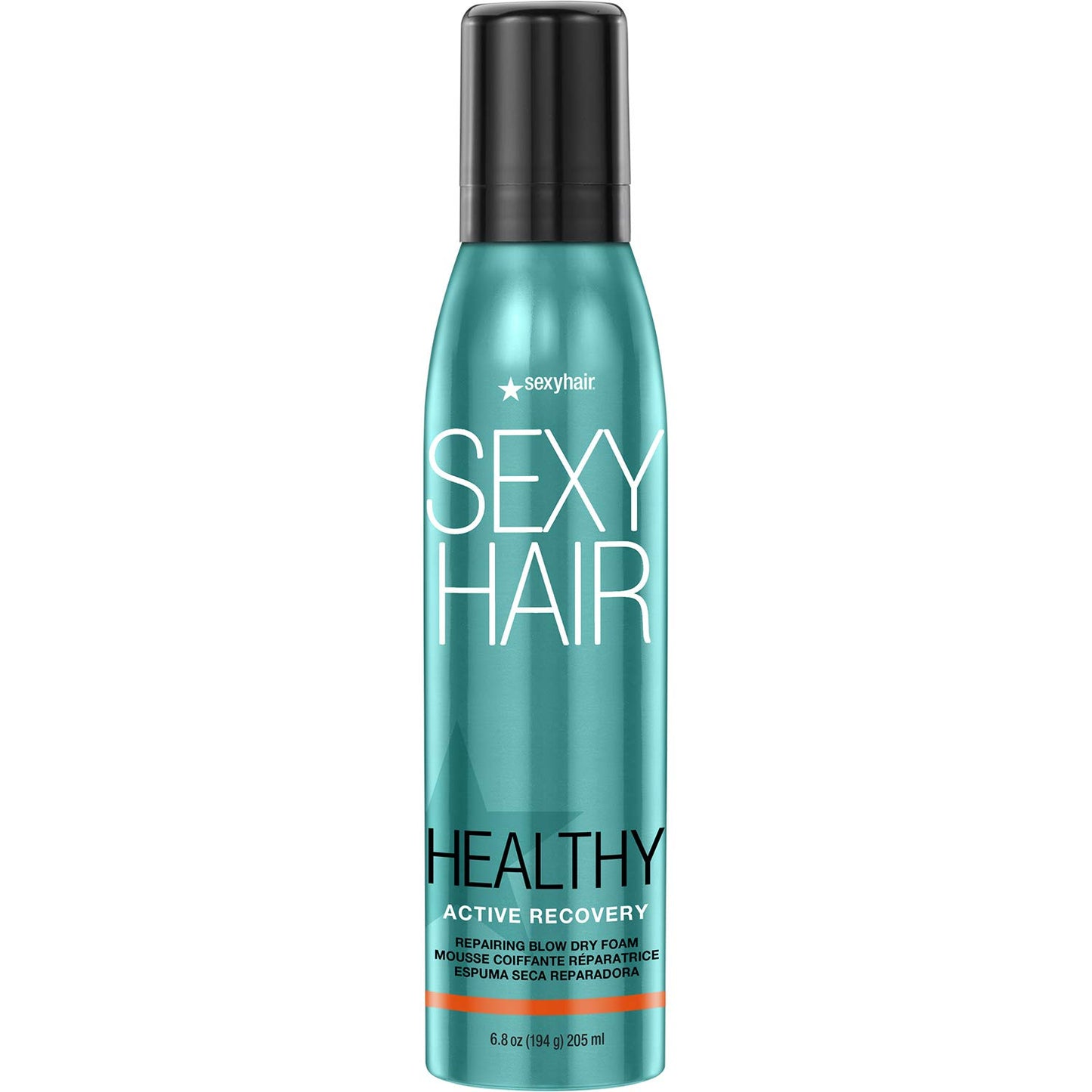 SexyHair Healthy Active Recovery Blow Dry Foam - Reduces Breakage by Up to 99% | Repairs All Hair Types