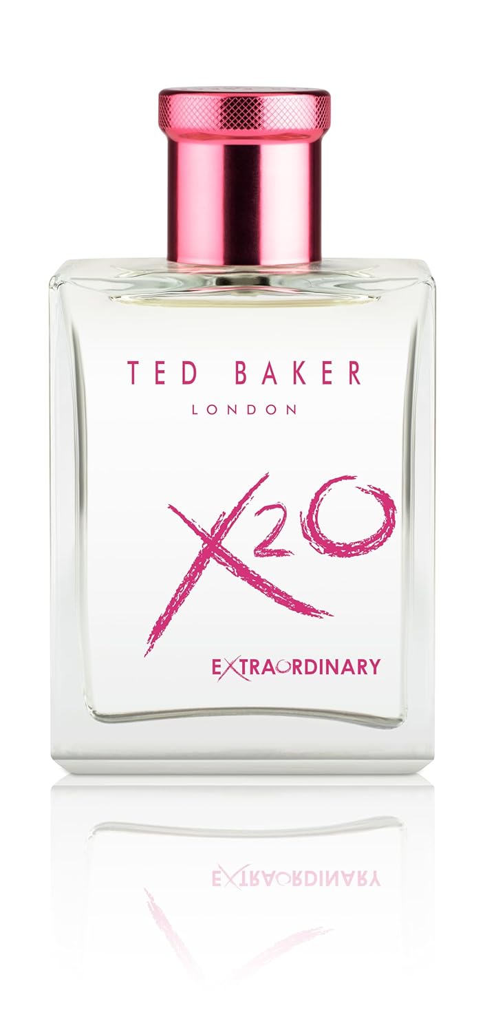 Ted Baker Extraordinary Her Eau de Toilette - Fruity Floral Perfume for Women | Long-Lasting 3.38 oz