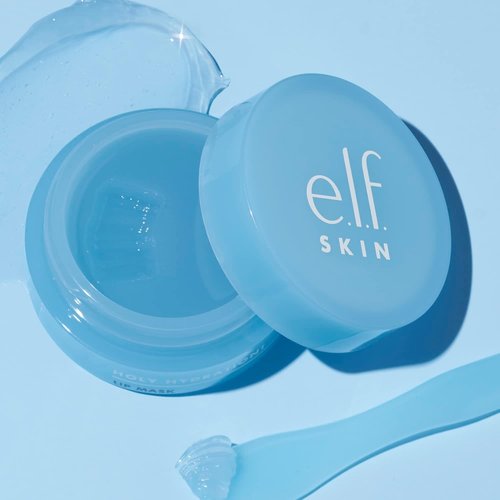 e.l.f. SKIN Holy Hydration! Lip Mask - Hydrating Hyaluronic Acid Formula | Non-Sticky | Pack of 2