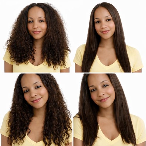 KERATIN RESEARCH Brazilian Keratin Hair Straightening Treatment - Professional Organic Blowout for Shiny, Natural-Looking Hair (X2)