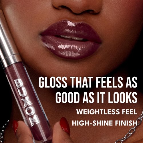 BUXOM Full-On Plumping Lip Polish - Tinted Lip Plumper Gloss with Peptides & Vitamin E for Moisturized Lips