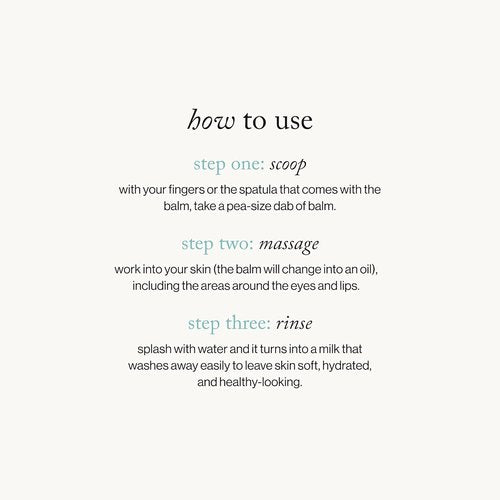 Goop Beauty Cleansing Balm - Gentle Makeup Remover & Facial Cleanser for Sensitive Skin | Saffron Extract & Vitamin E | 3.4 fl oz