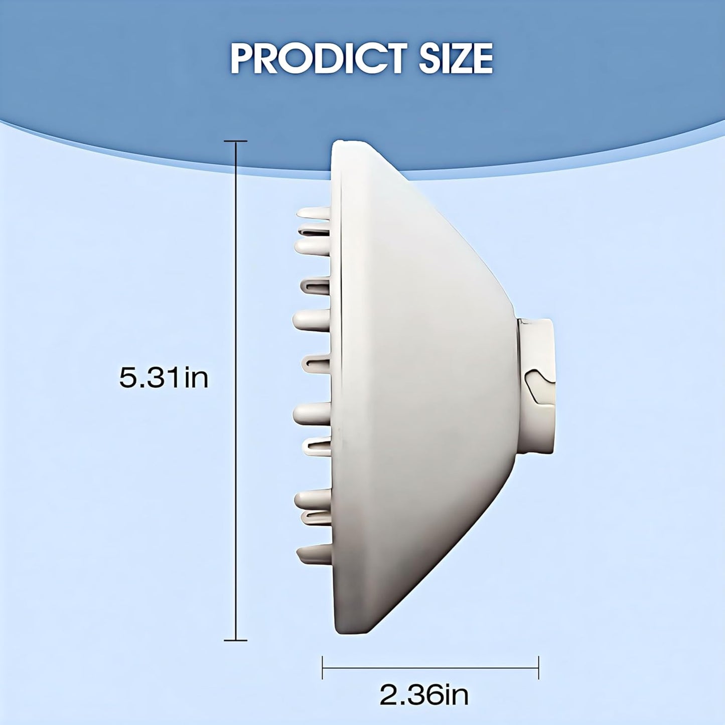 Shark FlexStyle HD430 Curly Hair Diffuser - Extendable Prongs for Wavy & Coily Styles