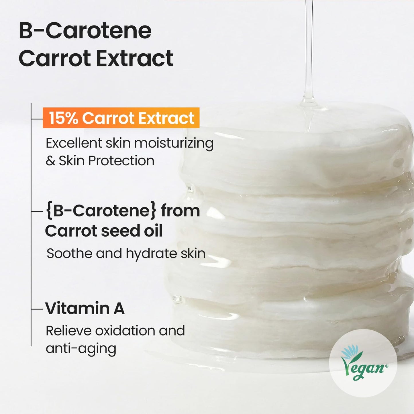 SKINFOOD Carrot Toner Pads, Instant Cooling & Redness Relief, After Sun Care for Heat-Stressed Skin, Quick Calming Hydrating Cotton Facial Pads, Korean Skincare (60CT)