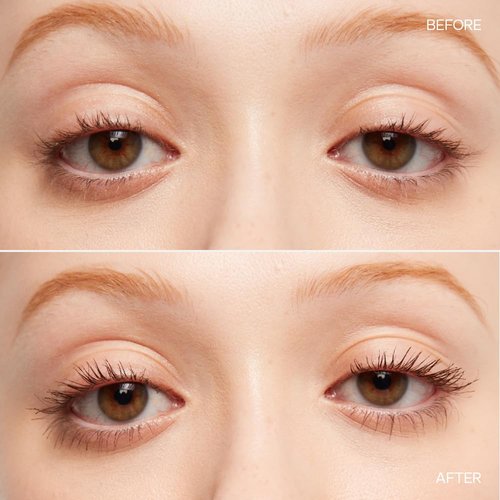 Saie Mascara 101 - Lengthening Mascara for Bold, Lifted Lashes - Buildable Formula with Nutrients - Brown (0.31 oz)