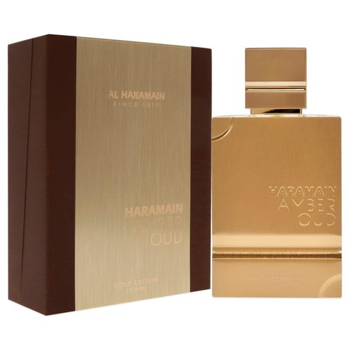 Haramain Al Amber Oud Gold Edition | Unisex Arabian Perfume - Long Lasting Fragrance with Bergamot, Jasmine, Musk - 3.33 oz Eau de Parfum Spray