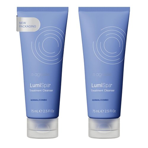 Nu Skin ageLOC LumiSpa Treatment Cleanser - Promotes Smooth, Refreshed Skin | 2 Pack for Normal/Combo Skin | 2.5 fl oz