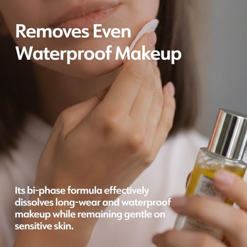 Regine Switzerland Bi-Phase Makeup Remover - Gentle Cleanser for Sensitive Skin, 150 ml (5.2 oz)