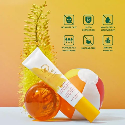 Holifrog Solar Daily Mineral Sunscreen - Broad Spectrum SPF 30 | 60ml (2.1 Fl Oz) for Daily Protection
