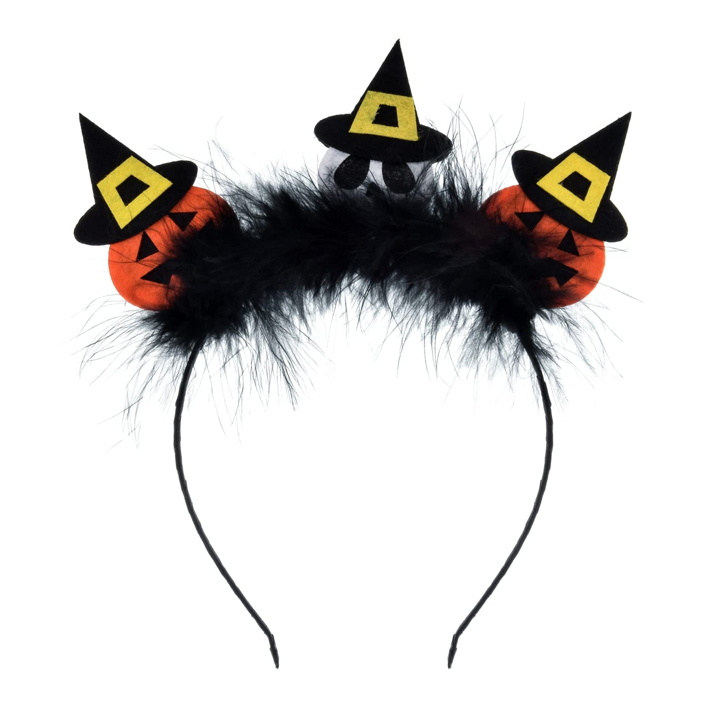 Love Sweety Halloween Spider Ghost Pumpkin Hair Hoop Cosplay Devil Headband (Pumpkin Skull)