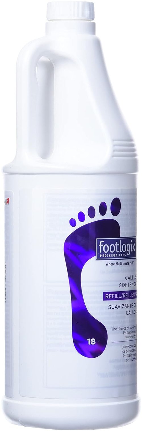 Footlogix Professional Callus Softener - 32 Fl. Oz. | Smooth and Revitalize Your Feet