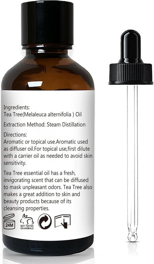 GM Gumili Tea Tree Oil - 100% Pure Essential Oil for Skin, Hair, Nails | 30ml Size