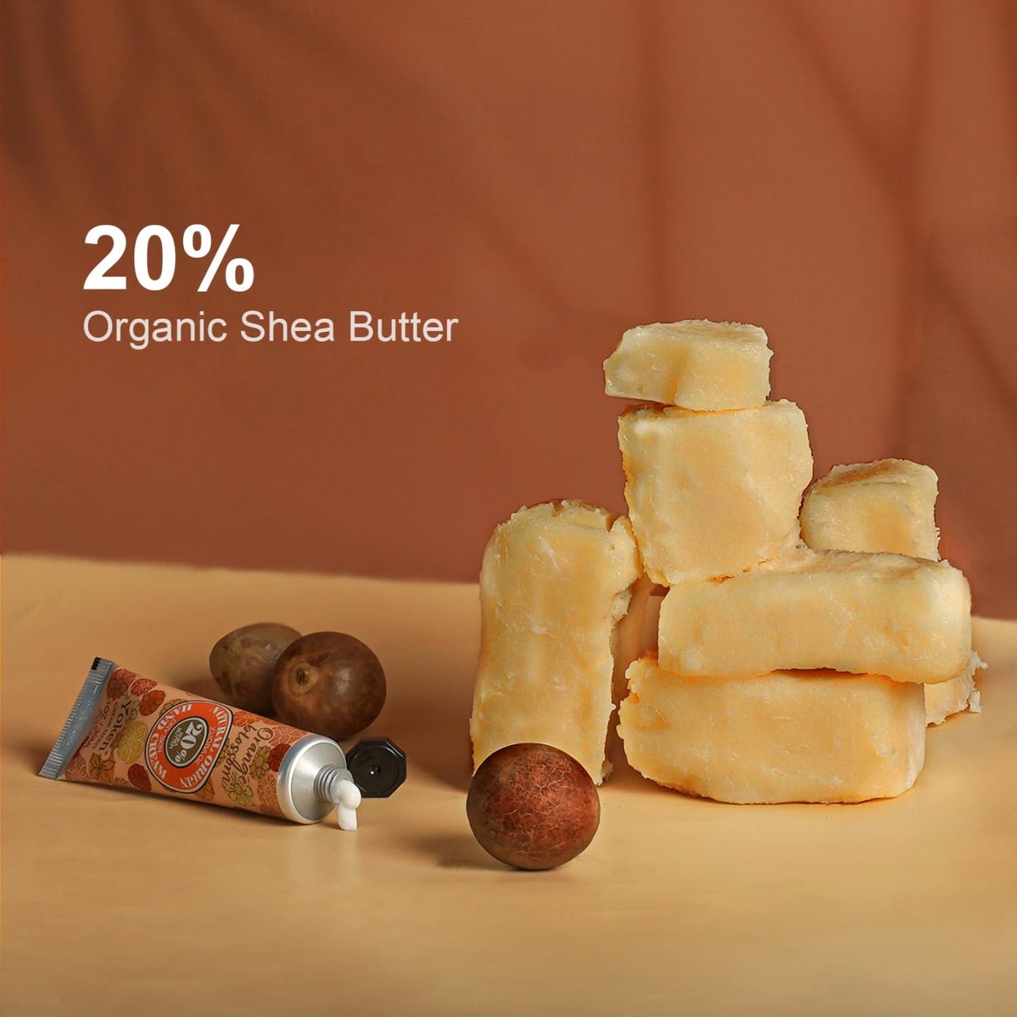 Yoken 20% Shea Butter Hand Cream Gift Set - Nourishing Moisturizing Creams for Dry Hands | 6-Piece Tin Set (Almond, Citrus Verbena & Floral, 6 x 1 OZ)