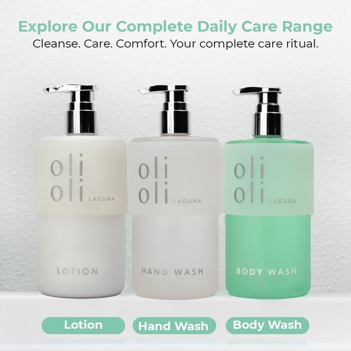 OLIOLI Botanical Hand Wash 15.2oz - Gentle pH-Balanced Aloe Soap for Soft, Hydrated Skin | Coastal Luxury