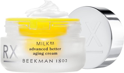 Beekman 1802 Milk RX Collagen Moisturizer - Advanced Anti-Aging Face Cream with Goat Milk Exosomes, 0.51 fl oz