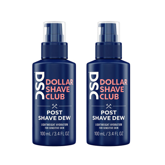 Dollar Shave Club | Post Shave Dew 3.4 ounce (2 Pack) | Moisturizing Shaving Gel for Sensitive Skin