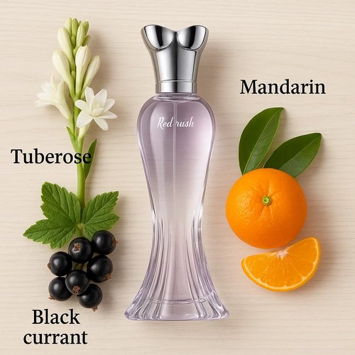 Regine Switzerland Women's Eau de Parfum - Elegant Floral Fragrance with Tuberose & Mandarin | 100ml Purple Bottle