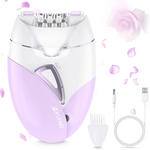 Regine Switzerland Epilator for Women - Rechargeable Hair Removal Device with 36 Tweezers | Smooth Skin for Face, Legs, Bikini & Arms