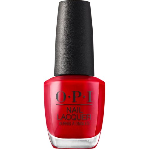 OPI Nail Lacquer - Classic Red Nail Polish | Crème, Shimmer & Glitter | Fast-Drying, Chip Resistant | 0.5 Fl Oz