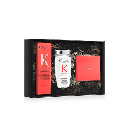 Premiere Strengthening Pre-Shampoo, Shampoo & Mask Set - Smooths & Strengthens Damaged Hair, All Types