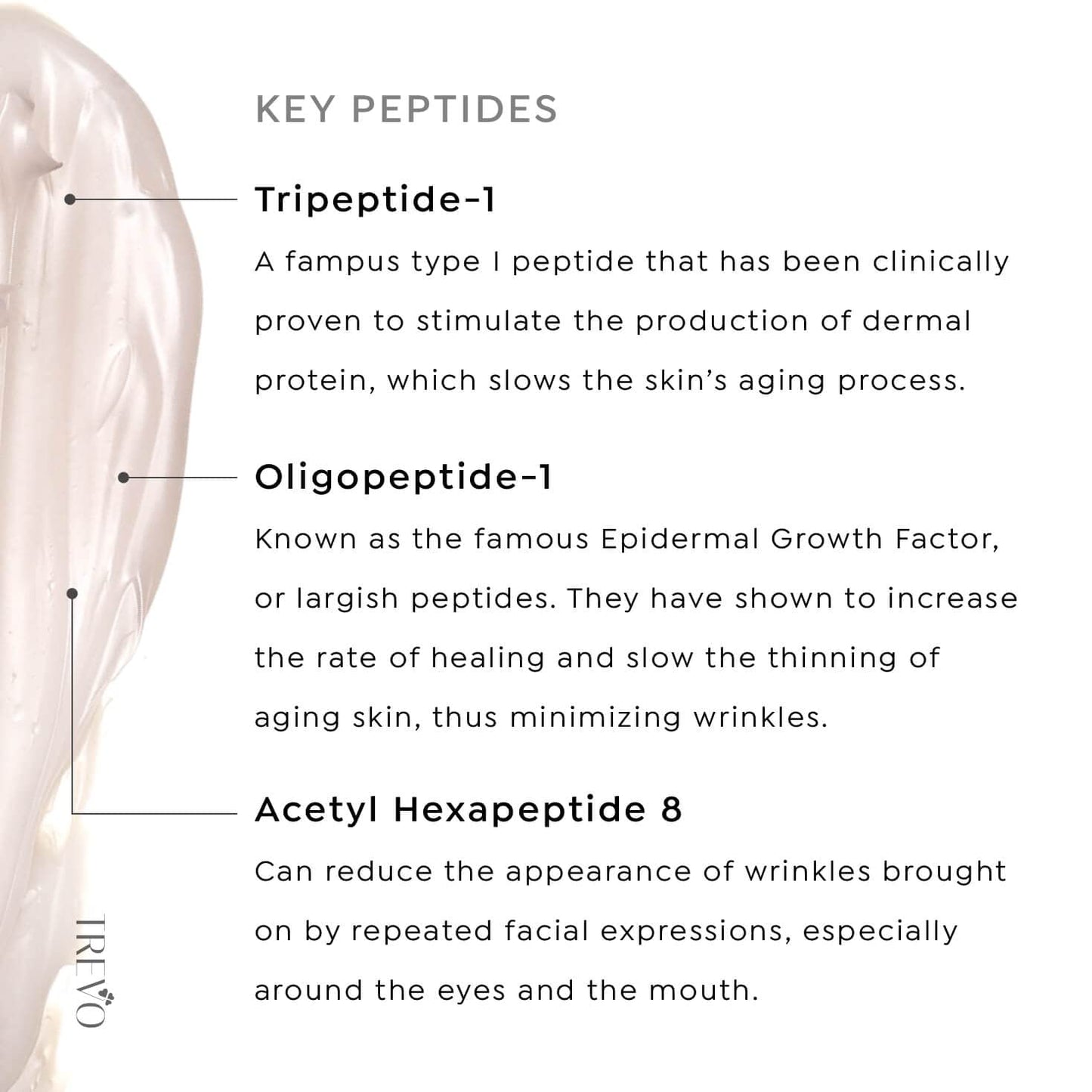 Trevo Peptide Hydrating Night Cream - Advanced Anti-Aging Moisturizer with Peptides & Retinol - 50g/1.8oz