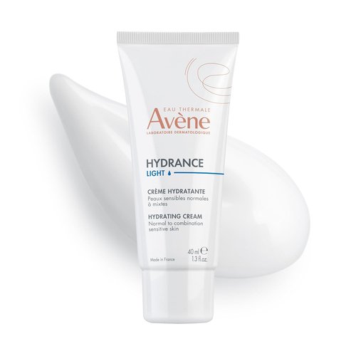 Avène Hydrance Light Hydrating Emulsion - Non-Comedogenic Daily Face Moisturizer, 1.3 Oz