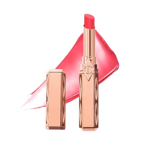 Charlotte Tilbury Pillow Talk Blush Balm Lip Tint - Long-Lasting Hydration for Plumper Lips