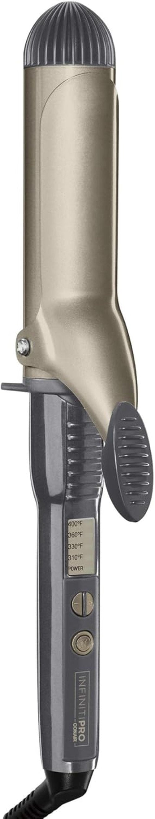 Conair INFINITIPRO Tourmaline Curling Iron - 1.5-Inch Ceramic Barrel for Soft Waves | Ideal for Medium & Long Hair