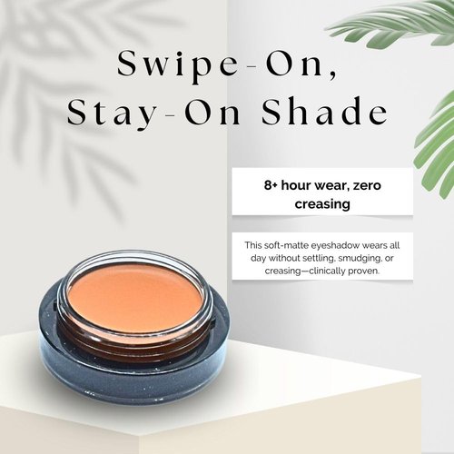 MERIT Solo Shadow Cream-to-Powder Eyeshadow - Soft Matte Finish in Vachetta Shade