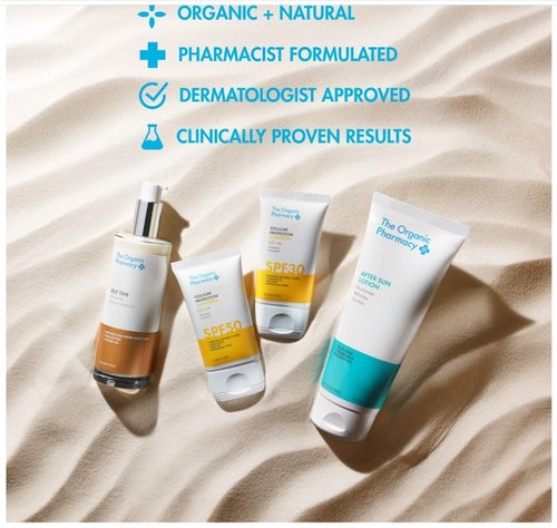 Organic Pharmacy Self Tan - Streak-Free Natural Bronze Glow for Face & Body | Vegan - 100 ml