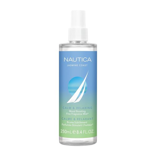 Nautica Jasmine Coast Body Mist - Long-Lasting Women's Fragrance with Pear, Jasmine & Musk | 8.4 Fl Oz