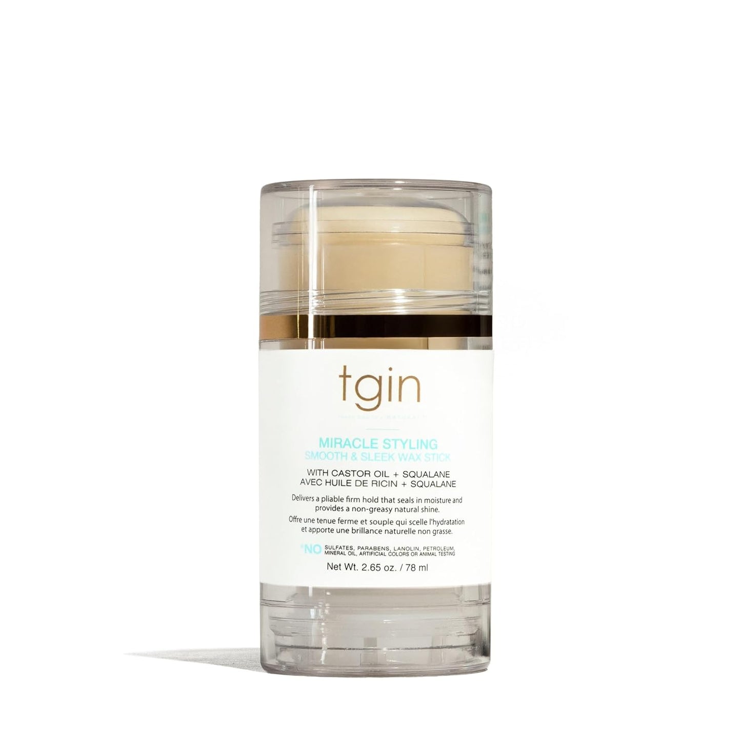 Thank God It's Natural Smooth & Sleek Wax Stick - Miracle Styling for Effortless Slick Back Hair